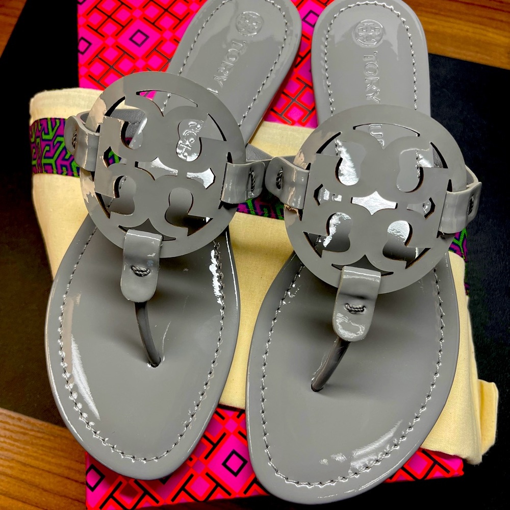 Tory Burch Miller Patent Leather Sandal